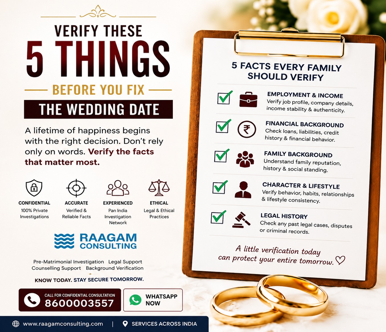 5 Facts Every Family Should Verify Before Finalizing a Marriage Proposal